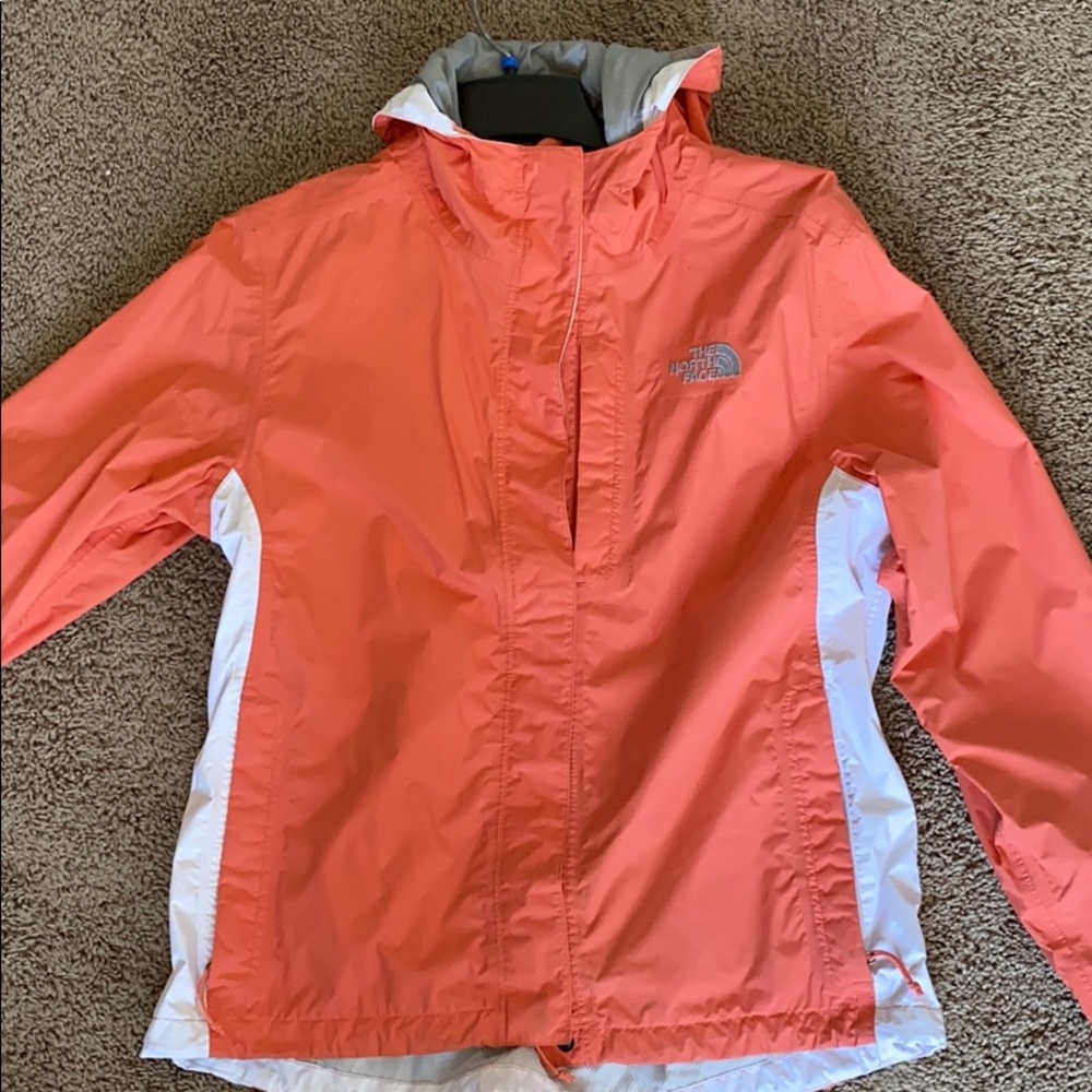 The North Face rain jacket
